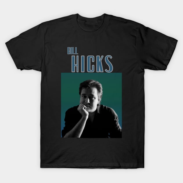 Bill Hicks T-Shirt by PsychodeMayo